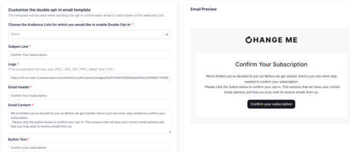 SMS‑email double opt‑in flows